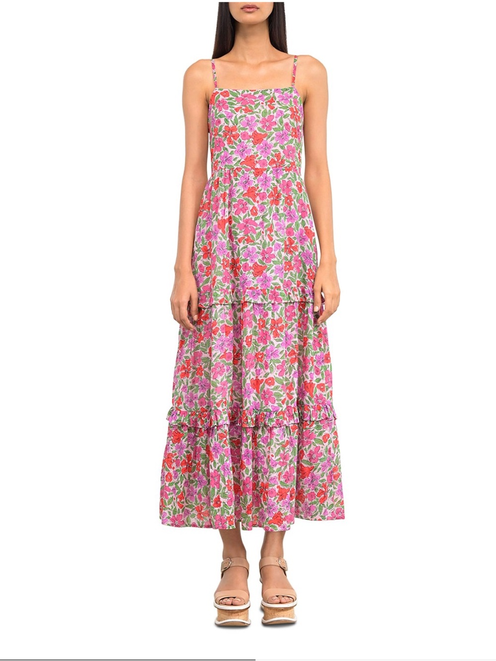 Banjanan Gabriela Floral Maxi Dress - size small